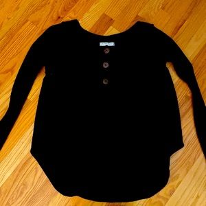 Free people XS ribbed long sleeve light sweater. Excellent condition.